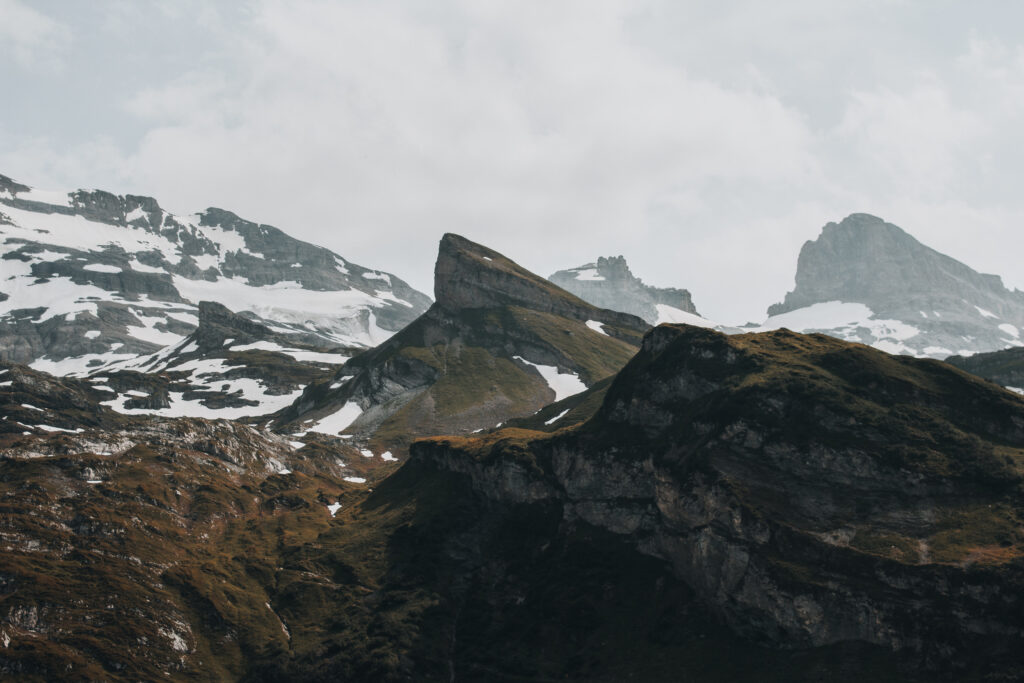 Mountain range, Switzerland