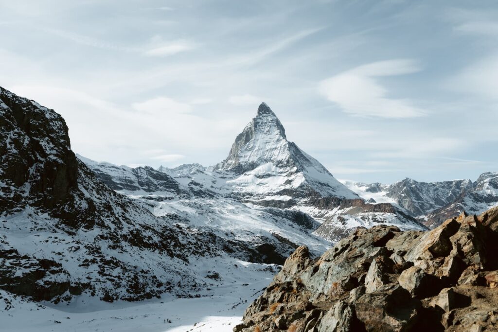 Matterhorn in winter